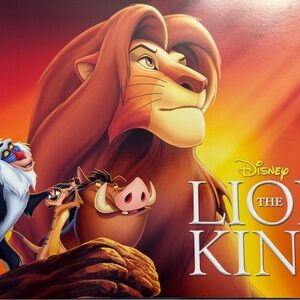 Disney’s The Lion King Commemorative Lithograph Art Folio set